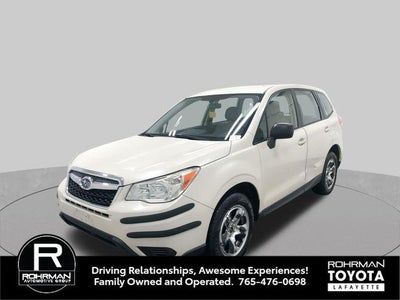 2016 Subaru Forester 2.5i