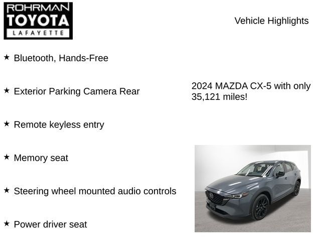 2024 Mazda Mazda CX-5 2.5 S Carbon Edition
