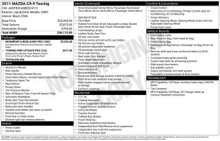 2011 Mazda Mazda CX-9 Touring