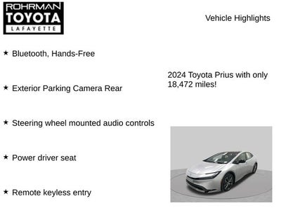 2024 Toyota Prius XLE