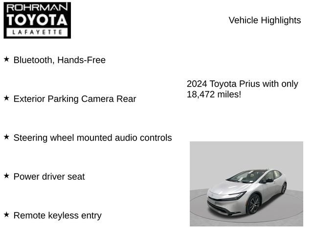 2024 Toyota Prius XLE