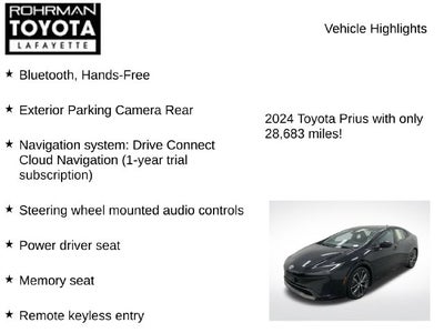 2024 Toyota Prius Limited