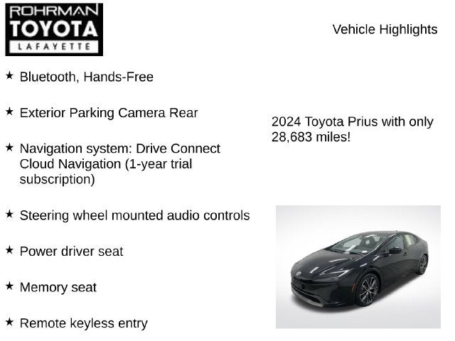 2024 Toyota Prius Limited