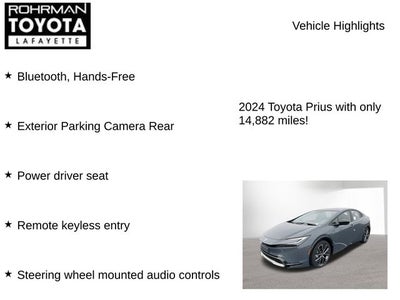 2024 Toyota PRIUS XLE