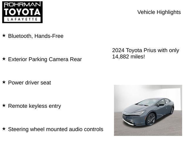2024 Toyota PRIUS XLE