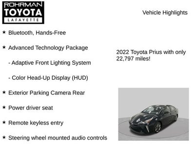 2022 Toyota Prius XLE