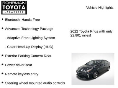 2022 Toyota Prius XLE