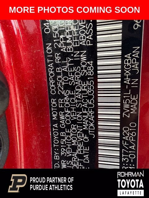 2018 Toyota Prius Three