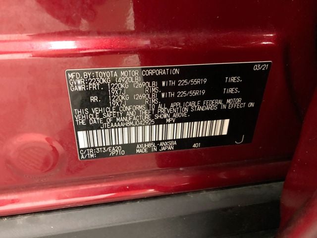 2021 Toyota Venza Limited