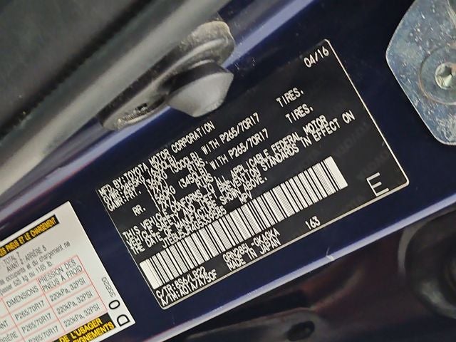 2016 Toyota 4Runner SR5 Premium