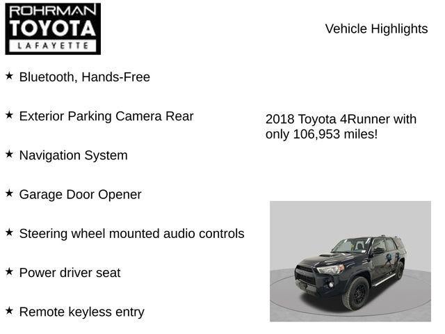2018 Toyota 4Runner TRD Pro