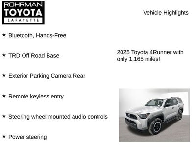 2025 Toyota 4RUNNER HYBRID TRD Off Road