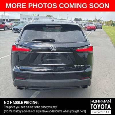 2015 Lexus NX 200t 200t