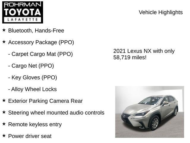 2021 Lexus NX 300 Base