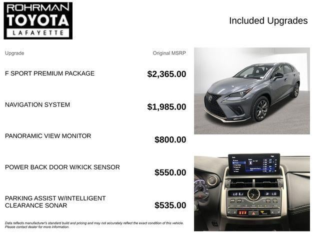 2021 Lexus NX 300 300 F Sport