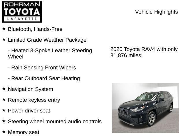 2020 Toyota RAV4 HYBRID Limited