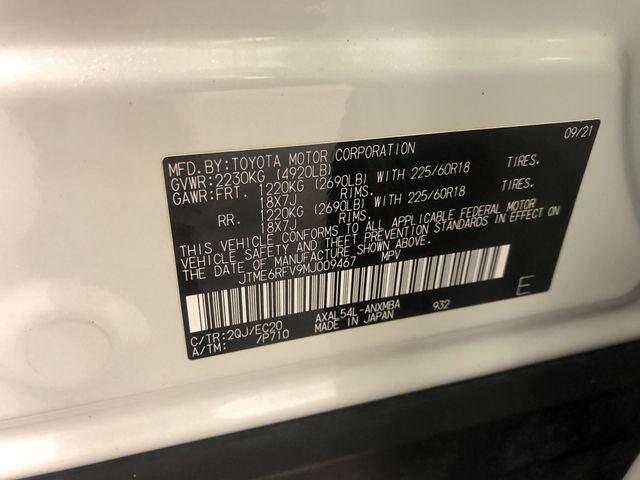 2021 Toyota RAV4 HYBRID XSE