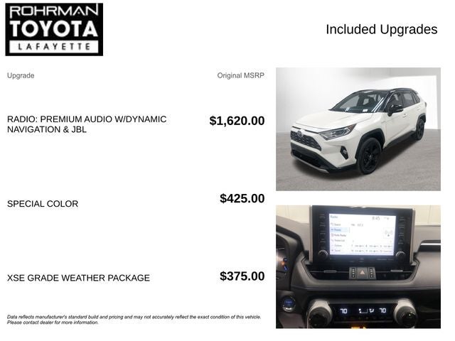 2021 Toyota RAV4 HYBRID XSE