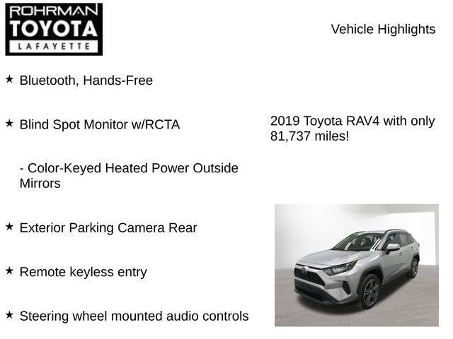 2019 Toyota RAV4 HYBRID LE