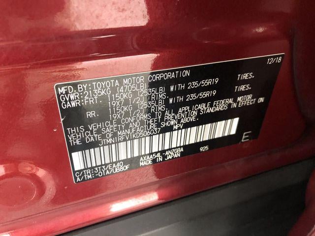 2019 Toyota RAV4 Limited