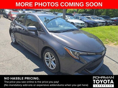 2022 Toyota Corolla Hatchback SE