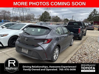 2025 Toyota COROLLA HATCHBACK SE