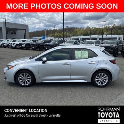 2023 Toyota Corolla Hatchback SE