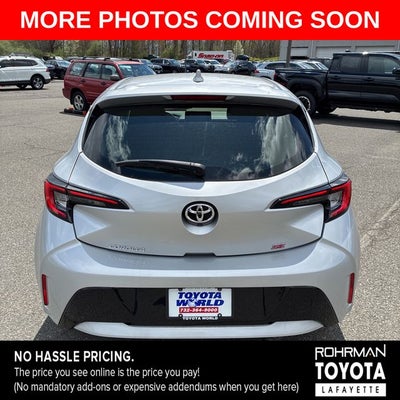 2023 Toyota Corolla Hatchback SE