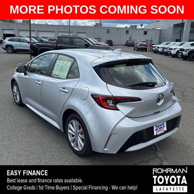 2023 Toyota COROLLA HATCHBACK SE