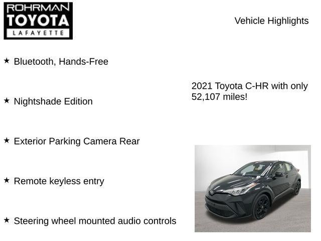 2021 Toyota C-HR Nightshade