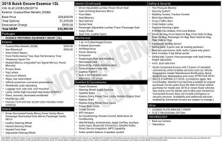 2018 Buick Encore Essence