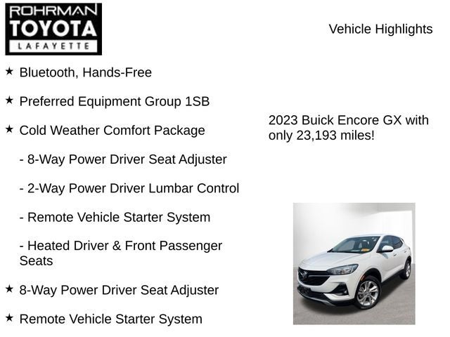 2023 Buick Encore GX Preferred