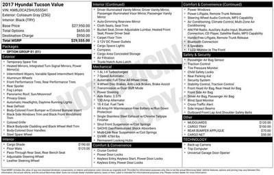2017 Hyundai Tucson Value