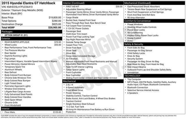 2015 Hyundai Elantra Base