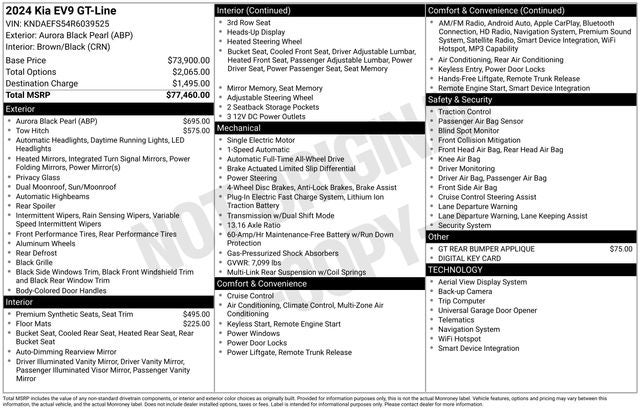 2024 Kia EV9 GT-Line