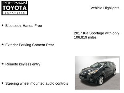 2017 Kia Sportage LX