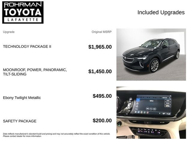 2022 Buick Envision Avenir