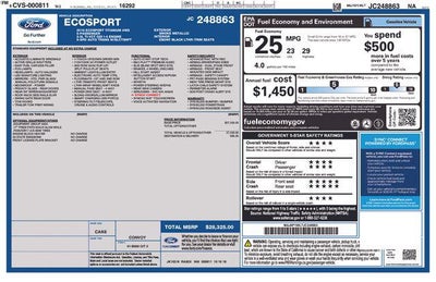 2018 Ford Ecosport Titanium