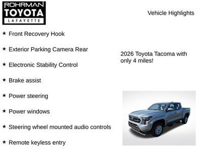 2026 Toyota Tacoma SR5