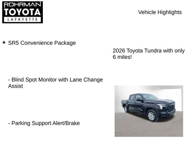 2026 Toyota Tundra SR5