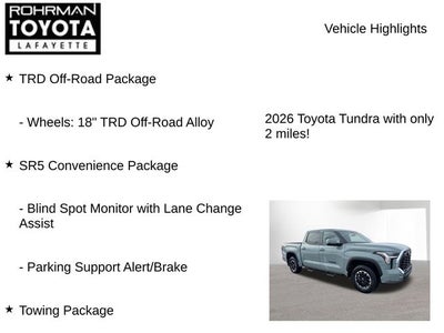 2026 Toyota Tundra SR5