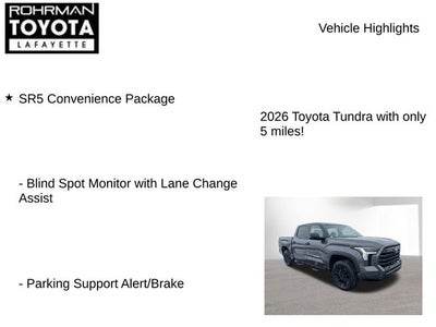 2026 Toyota Tundra SR5