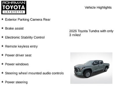 2026 Toyota Tundra SR5