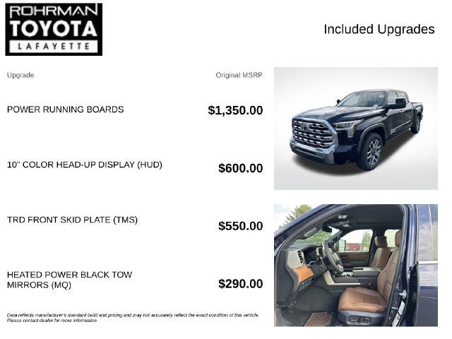 2026 Toyota Tundra i-FORCE MAX Tundra 1794 Edition