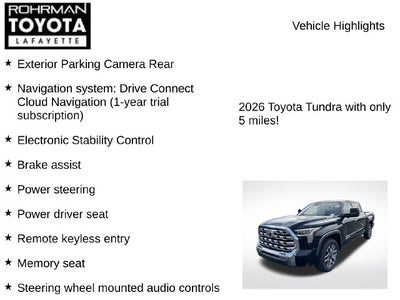2026 Toyota Tundra i-FORCE MAX Tundra 1794 Edition