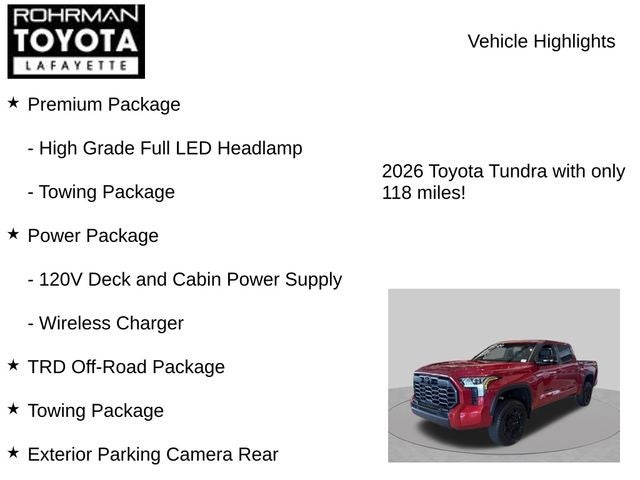 2026 Toyota Tundra Limited