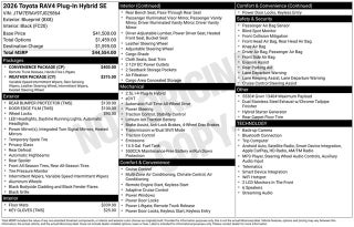 2026 Toyota RAV4 Plug-in Hybrid SE