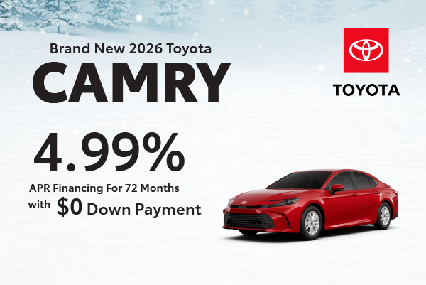Brand New 2026 Toyota CAMRY
