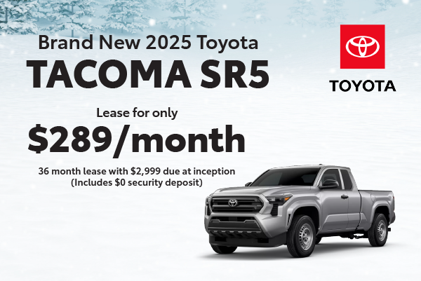 Brand New 2025 Tacoma SR5