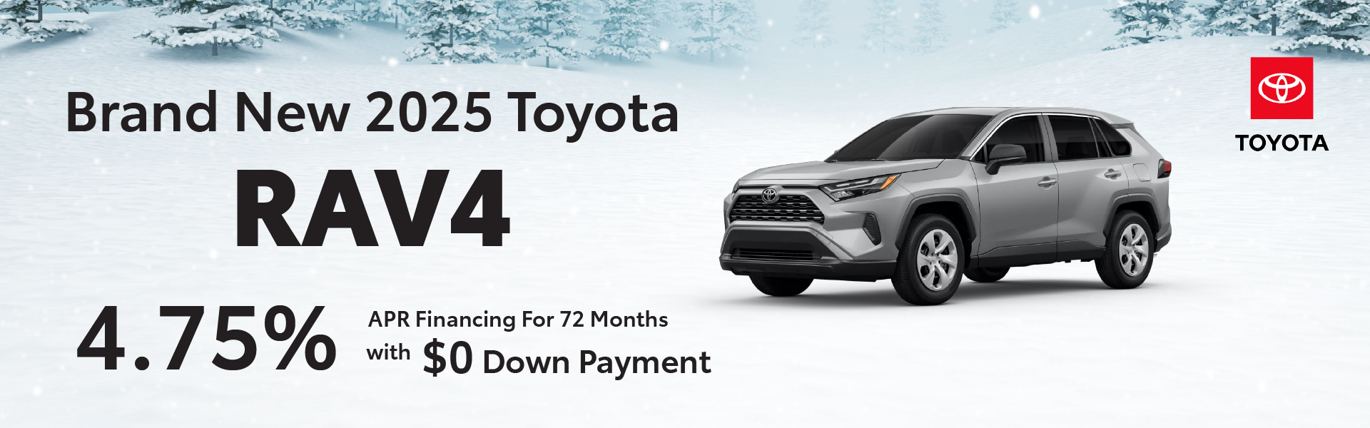 Brand New 2025 Toyota RAV4